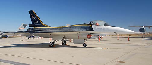 Lockheed-Martin-General Dynamics F-16XL #1 Cranked-Arrow Wing demonstrator, NASA 849